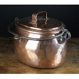 An Early 19th Century Copper Hock Pan & Lid.