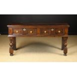 A 17th Century & Later Oak Dresser Base.