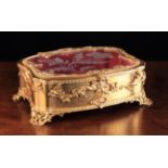 A Fine Quality Belle-Epoque Gilt Bronze Jewel Casket, French, late 19th/early 20th century.