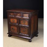 A William & Mary Oak Chest of Drawers.