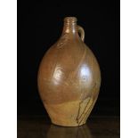 A Large 17th/Early 18th Century Salt-glazed Stoneware Flagon.