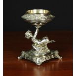 A Delightful Victorian Silver Centre Piece hallmarked Birmingham 1879 with FE maker's initials.