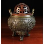 An Antique Chinese Bronze Censer.