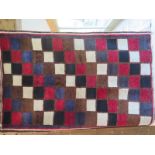 A Shiraz Gabbeh Handknotted Rug