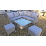 A Bramblecrest Devonshire modular sofa set