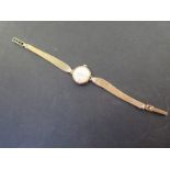 A Rotary 9ct yellow gold ladies watch, manual wind, 20mm wide, approx 16.6 grams - not workibng