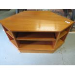 A G plan corner TV unit - Height 54cm x Width 100cm