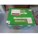 A Qualcast Concorde 32 electric cylinder mower - still sealed in its box