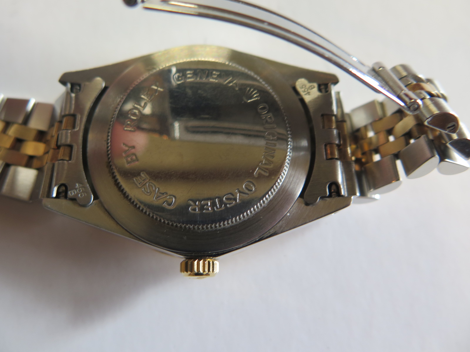 A gents Tudor Oyster Prince Date Day wristwatch - day aperture at 12 o'clock, date at 3 o'clock - - Image 3 of 6