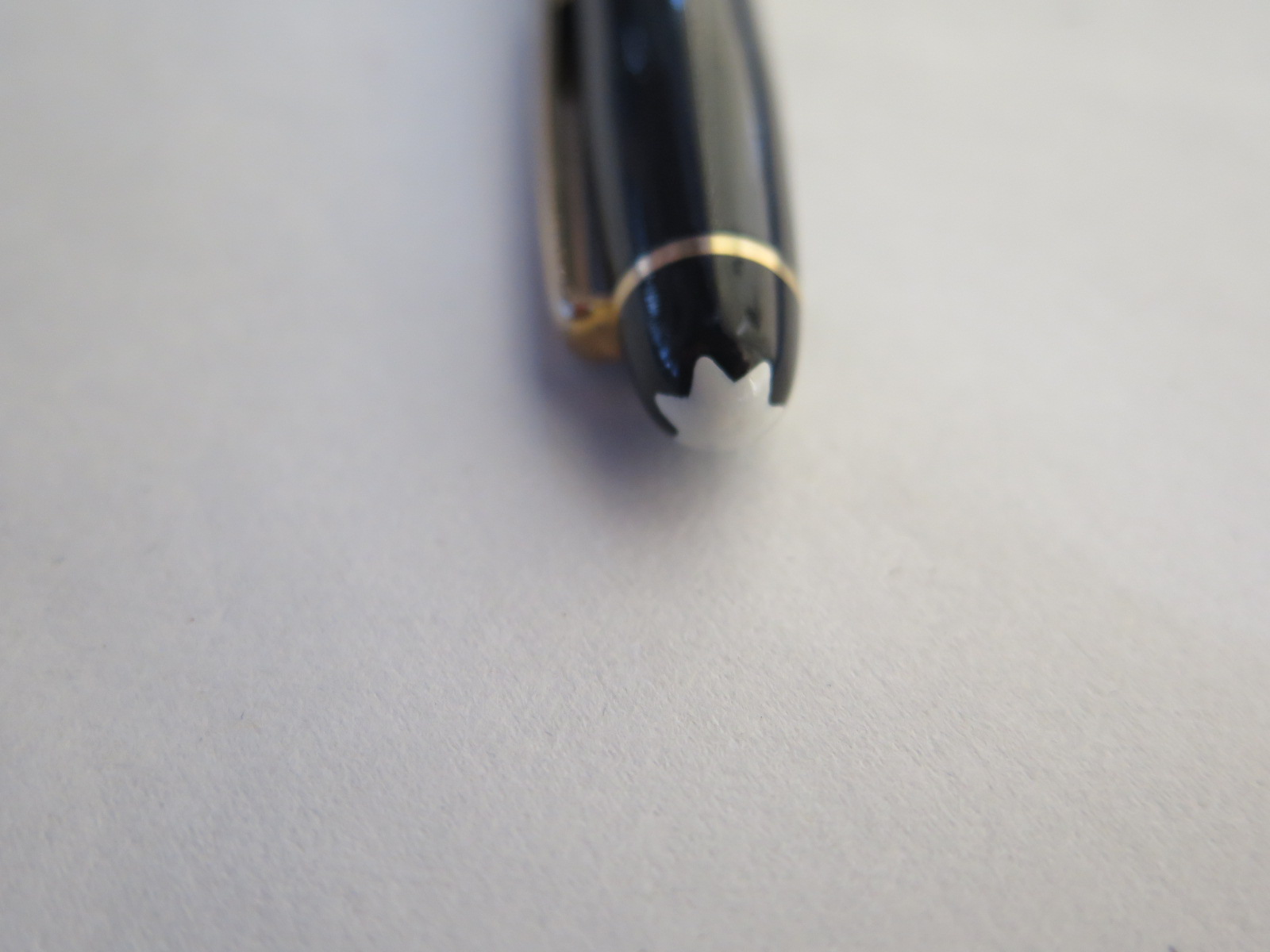 A Mont Blanc ballpoint pen, no box - working, minor usage wear - Image 2 of 2