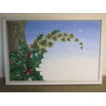 Mia Monroe Interactive Artist "Winter Sun" silicon artwork - 1m x 1.5m - With certificate of