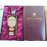 A bottle of Knockando Extra Old Reserve, pure single malt scotch whisky, 1970, boxed, sealed,