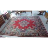 A Hand Knotted Mahal Rug, 4.15m x 3.25m