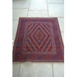 A Tribal Gazak Rug - 108cm x 120cm - in good condition