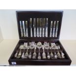 A canteen of Kings pattern cutlery - 12 setting in very good condition