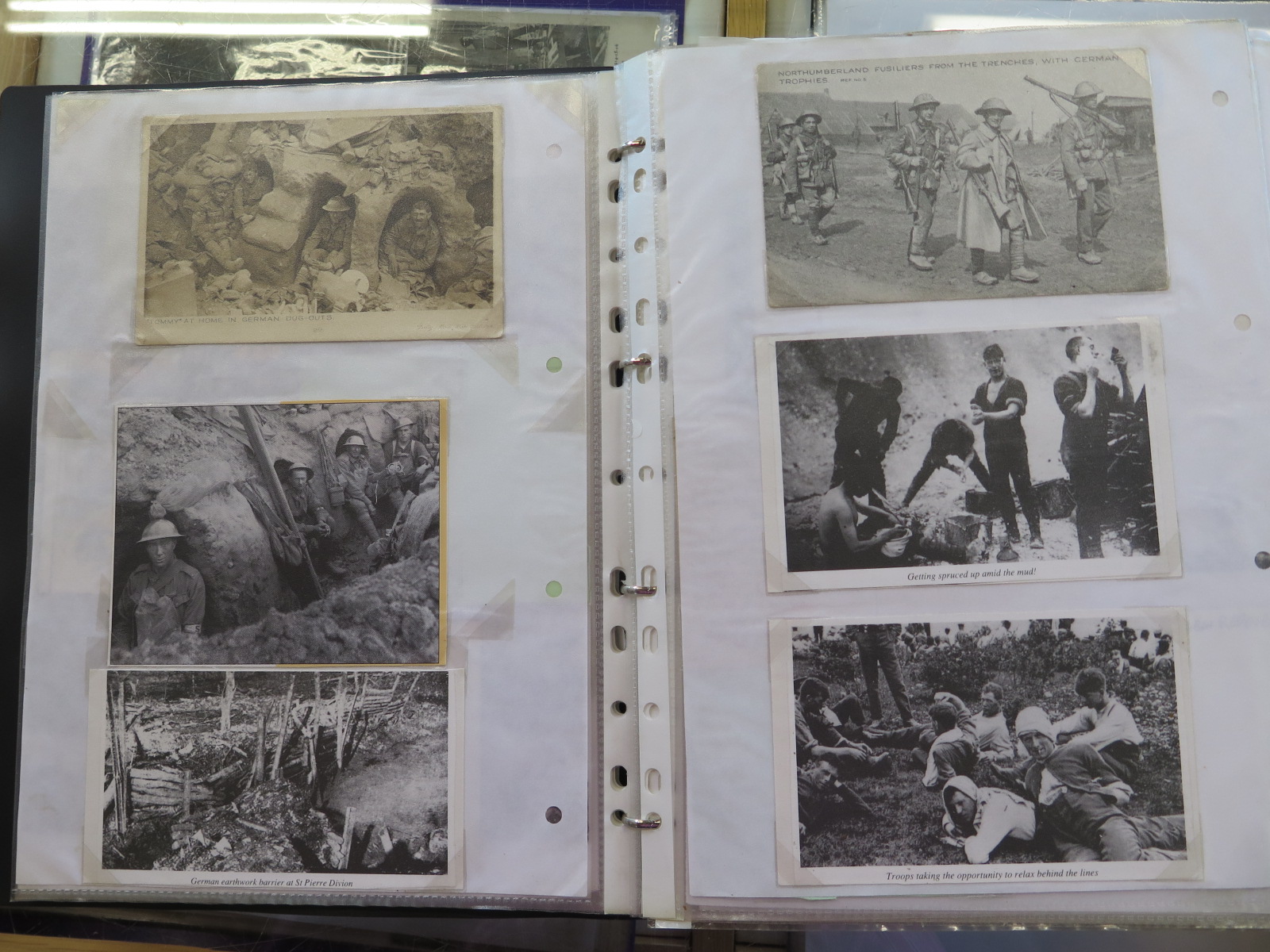 An album of approx 200 WWI postcards and cuttings - Image 3 of 7