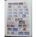 A mid period East German DDR stamp collection in stock with a nearly comprehensive range of sets and