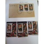 A Cook Islands stamp collection on large batch of album pages, to include Miniature Sheets and First