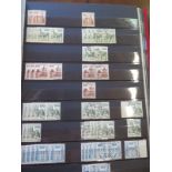 An extensive world stamp collection in a range of stock-books and albums, mint and fine used, sets