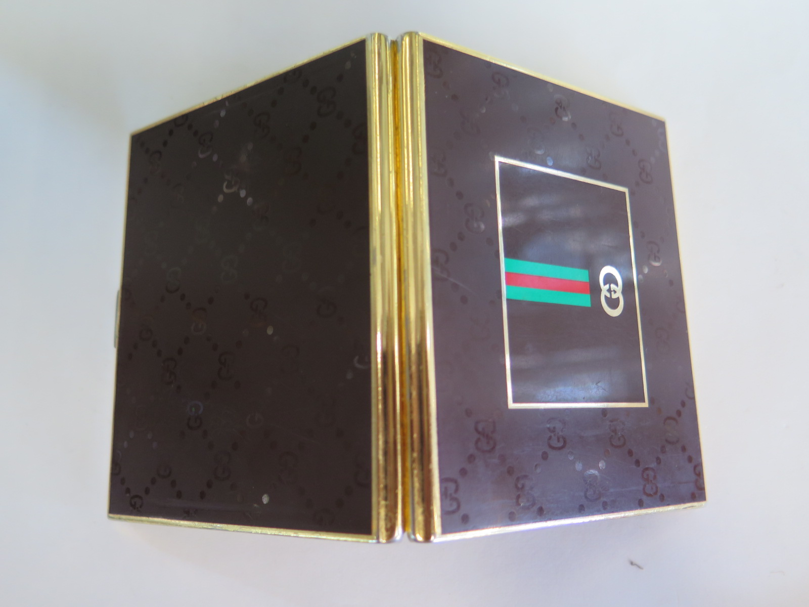 A Gucci Accessory Collection cigarette case and cover, some usage marks, generally good - Image 3 of 3