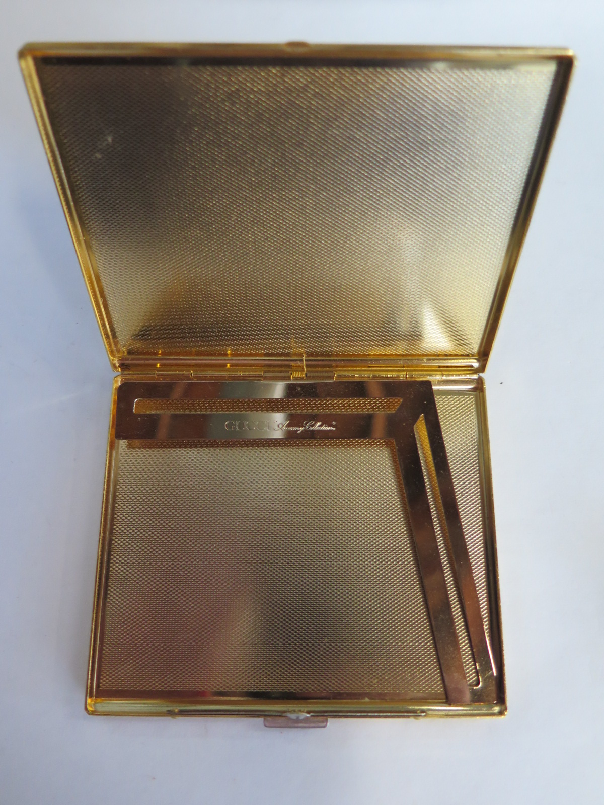 A Gucci Accessory Collection cigarette case and cover, some usage marks, generally good - Image 2 of 3