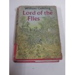 William Golding, first edition Lord of the Flies, published 1954 by Faber and Faber, with original