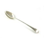 A George III silver Old English pattern basting spoon, by Smith and Fearn, London 1789, the terminal