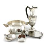 A large mixed lot of old Sheffield plated and electroplated items. comprising: a soup tureen and