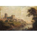 Rev. J. Gardner (c.1773) Durham Cathedral from the river Later inscribed and dated 1773 verso by