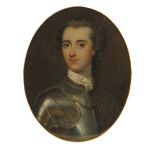 λ English School 17/18th Century Portrait miniature of a gentleman thought to be the Duke of