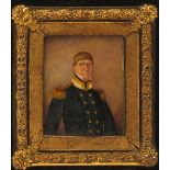 λ English School 1830 Portrait miniature of Captain Henry Vaughan (1757-1833) in 1830 Half length in