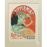 Jules Cheret (1836-1932) Pippermint Get, 1899 Les Maitres de l'Affiche lithographic print on