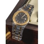 AUDEMARS PIGUET - a mid-size tantalum and rose gold Royal Oak bracelet watch reference 56175, grey
