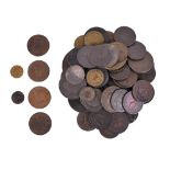 A collection of British token coinage, including: Portsmouth, John Patten, farthing, 1667, goof