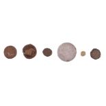 A collection of the coins of India and other nations, including: Mysore, Kingdom, Tipu Sultan (