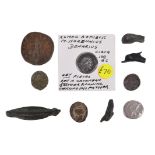 Coins of the Ancient World, Greece and Rome; including Roman Republic, silver denarius, Pietas, rev.