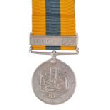 A Khedive's Sudan medal to Private M. T. Payne, Grenadier Guards, clasp: Khartoum (PTE. M. T. PAYNE.