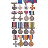 A good collection of dress miniature medals, including The Order of St Michael and St George,
