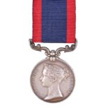 A Sutlej Medal, re-named to Corporal Christopher Bond 16th Lancers, Sobraon exergue, no clasp (C.