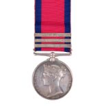 A Military General Service Medal, re-named to Private William Taylor, 52nd Foot, 3 clasps: Busaco,