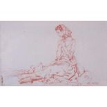 ‡Sir William Russell Flint RA PRWS (Scottish 1880-1969)Miss Moira Shearer as CinderellaSigned and