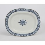 A Minton's New Stone Gothic platter designed by Augustus Welby Northmore Pugin, rounded