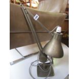 Horstmann style anglepoise type desk lamp, 67cm high approx