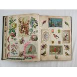 Victorian scrap book