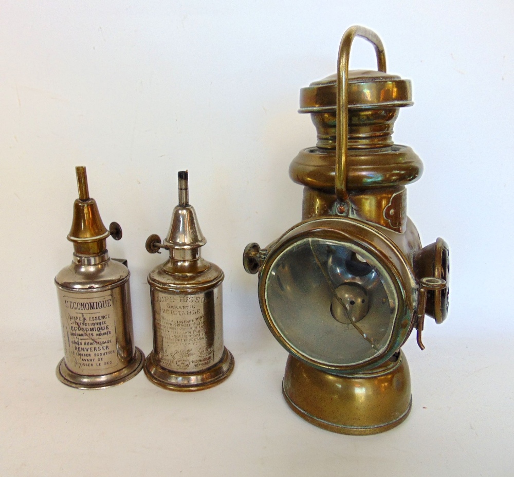 A collection of vintage lamps and car lamps (6) - Image 2 of 2