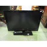 A JVC HDMI flat screen 26 inch television, model number LT-26HG22J