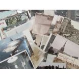 A collection of approx 60 postcards of Bristol and surrounding area (displayed in cabinet)