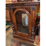 A Victorian Penny in the Slot polyphon in a walnut case with column support, movement stamped 24648,