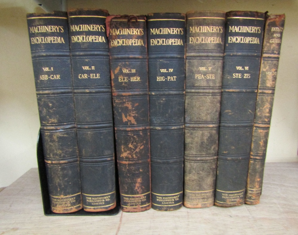 Machinery's Encyclopedia published by The Machinery Publishing Co Ltd, New York 1917 in six volumes,