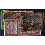 Two Kelim prayer mats together with a further Persian example (3)